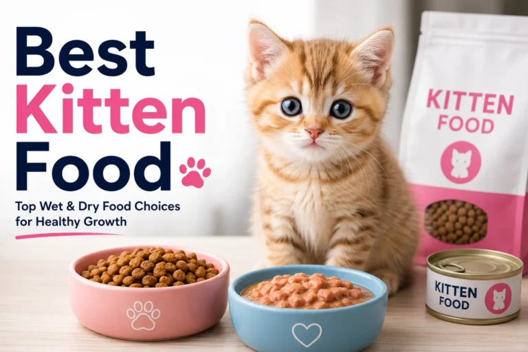 Best Kitten Food: Top Wet & Dry Food Choices for Healthy Growth