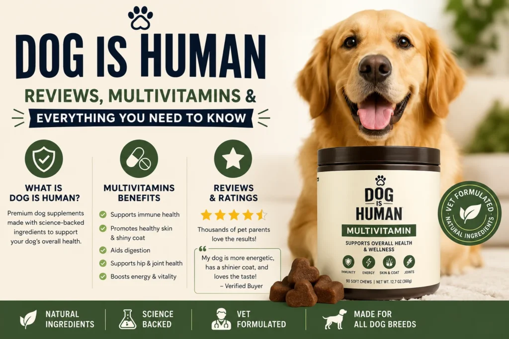 Dog Is Human: Reviews, Multivitamins & Everything You Need to Know
