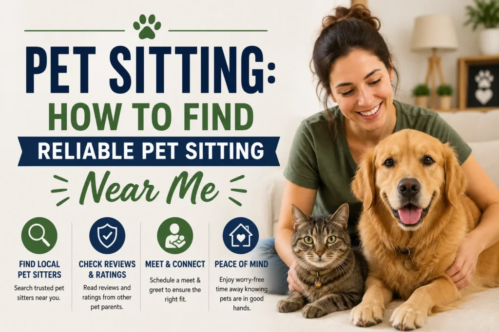 Pet Sitting: How to Find Reliable Pet Sitting Near Me