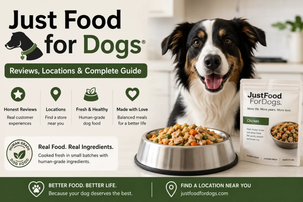 Just Food for Dogs: Reviews, Locations & Complete Guide