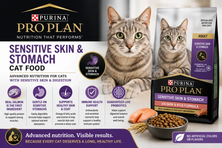 Purina Pro Plan Sensitive Skin & Stomach Cat Food