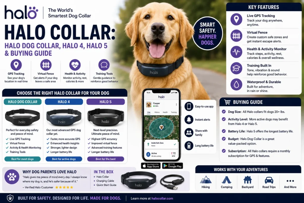 Halo Collar: Halo Dog Collar, Halo 4, Halo 5 & Buying Guide