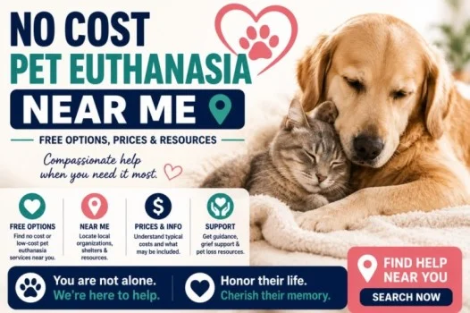 No Cost Pet Euthanasia Near Me: Free Options, Prices & Resources