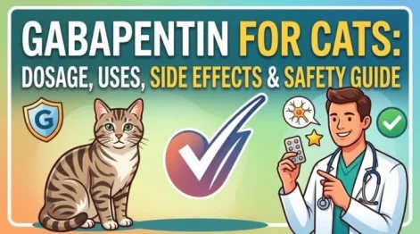 Gabapentin for Cats: Dosage, Uses, Side Effects & Safety Guide