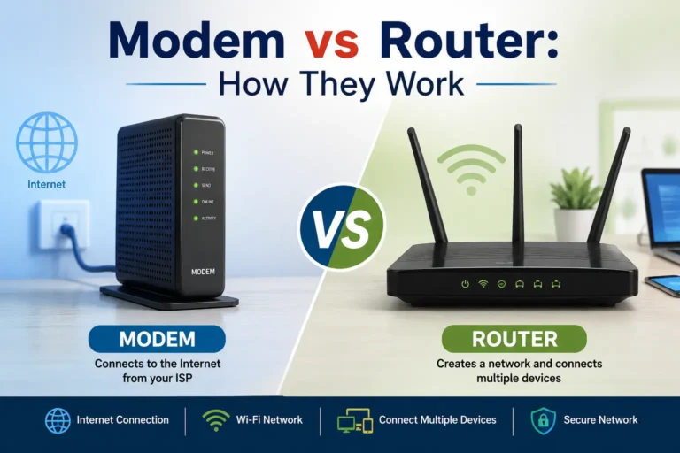 modem vs router