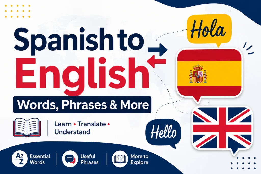 spanish to english