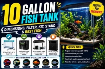 10 Gallon Fish Tank: Dimensions, Filter, Kit, Stand & Best Fish 10 Gallon Fish Tank: Dimensions, Filter, Kit, Stand & Best Fish