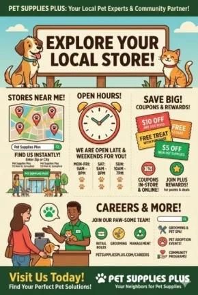Pet Supply Plus: Stores Near Me, Hours, Coupons, Careers & More Pet Supply Plus: Stores Near Me, Hours, Coupons, Careers & More