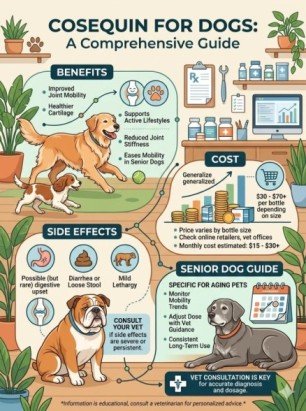 Cosequin for Dogs: Benefits, Side Effects, Cost & Senior Dog Guide Cosequin for Dogs: Benefits, Side Effects, Cost & Senior Dog Guide